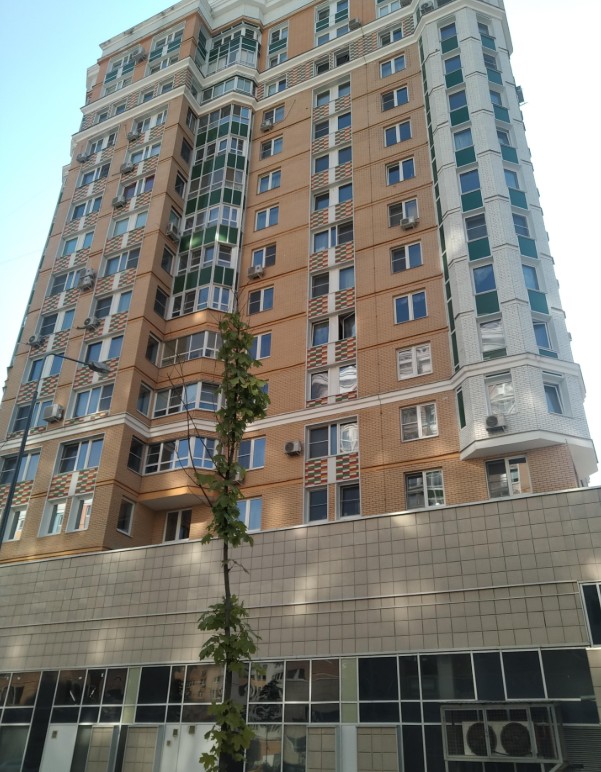 фасад дома, здание по адресу г Москва, ул 6-я Радиальная, д 3 к 8